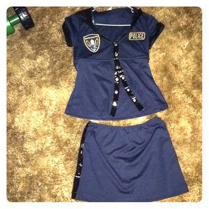 “Under the covers police” police officer costume.